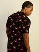 KOLBY FLAMINGO WOVEN SHIRT - BLACK KOLBY - Boathouse USA