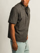 KOLBY BOXY PLAID SHIRT - BLACK KOLBY - Boathouse USA