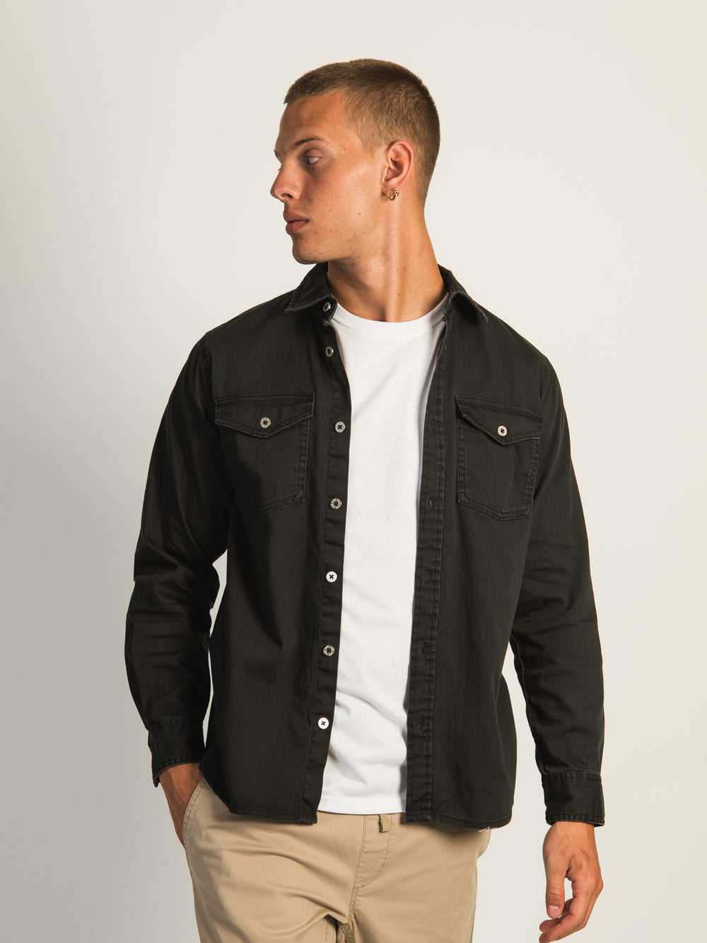 KOLBY DENIM OVERSHIRT