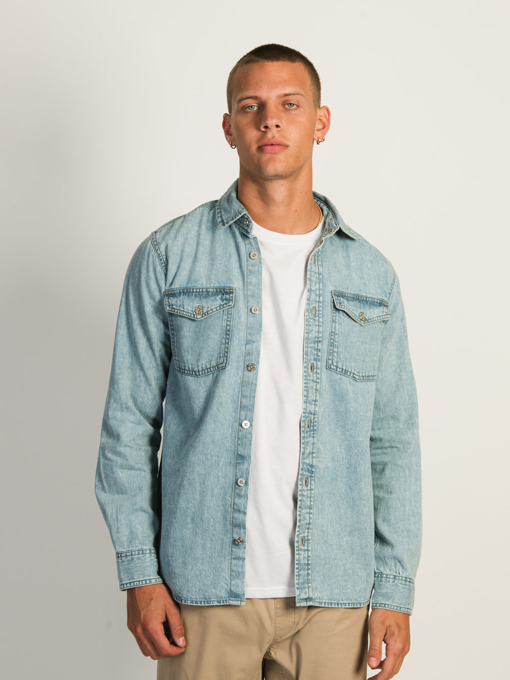 KOLBY DENIM OVERSHIRT