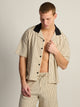 KOLBY SHORT CUT RIBBED BUTTON UP - PINSTRIPE KOLBY - Boathouse USA