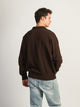 KOLBY PARKER VINTAGE WASH QUARTER ZIP - BROWN KOLBY - Boathouse USA