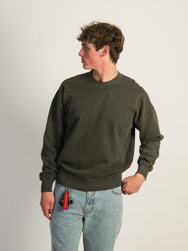 KOLBY RELAXED FIT CREW - FOREST