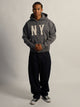 KOLBY SHORT CUT HEAVYWEIGHT ZIP - UP HOODIE - CHARCOAL KOLBY - Boathouse USA
