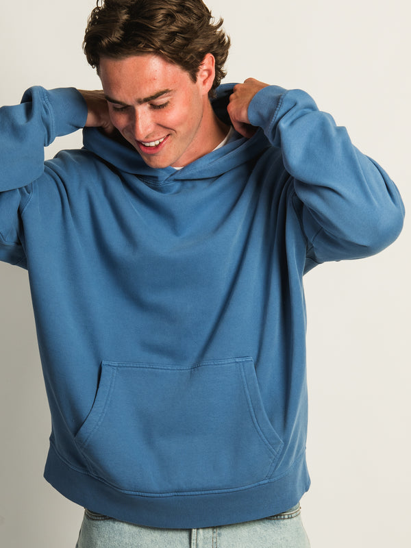 KOLBY RELAXED FIT HOODIE - BLUE