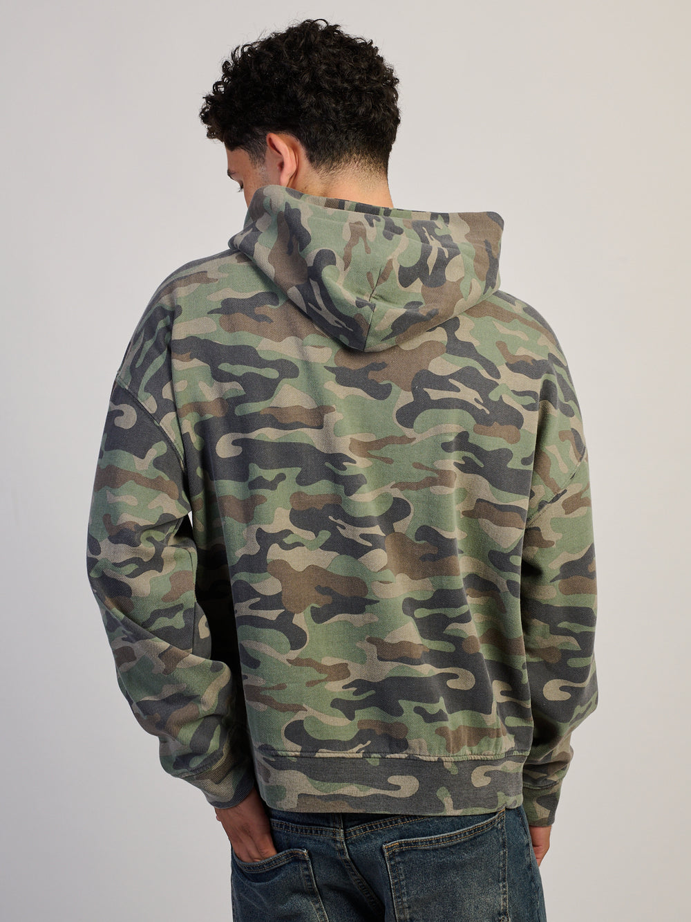 KOLBY RELAXED FIT HOODIE - CAMOUFLAGE