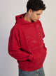 KOLBY RELAXED FIT HOODIE - RED
