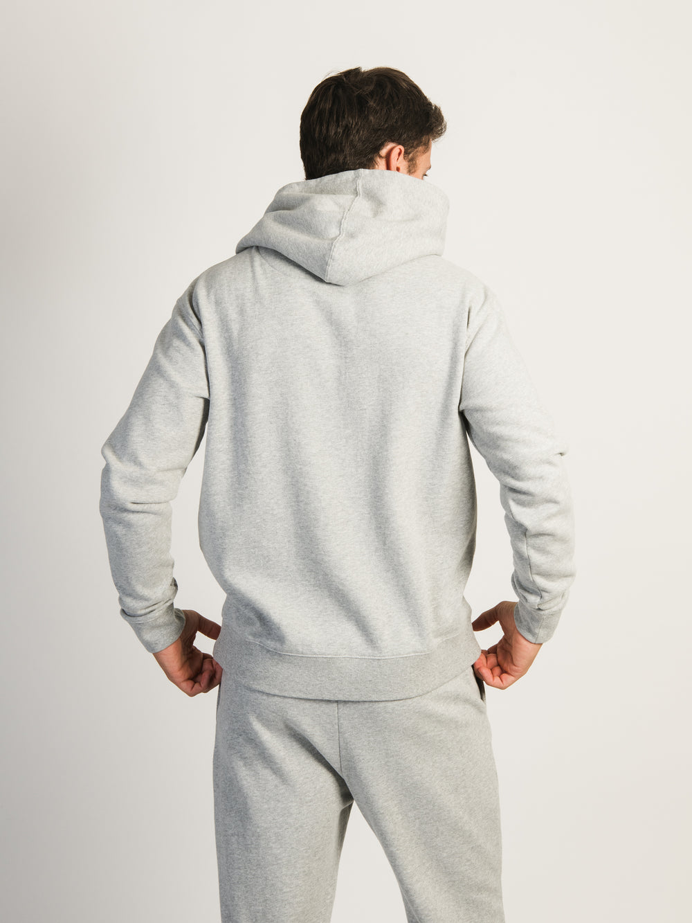 KOLBY PARKER VINTAGE WASH HOODIE - HEATHER GREY