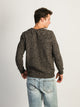 KOLBY TEXTURED CREWNECK SWEATER - BROWN KOLBY - Boathouse USA