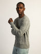 KOLBY CABLE KNIT SWEATER - HEATHER GREY KOLBY - Boathouse USA