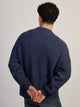 KOLBY WAFFLE CREW SWEATER - NAVY KOLBY - Boathouse USA