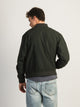 KOLBY CANVAS BOMBER - BLACK