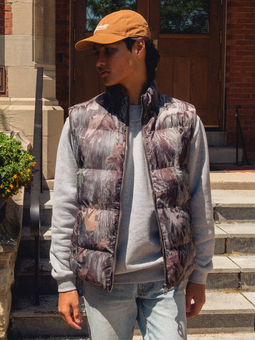 KOLBY PUFFER VEST - CAMOFLAUGE