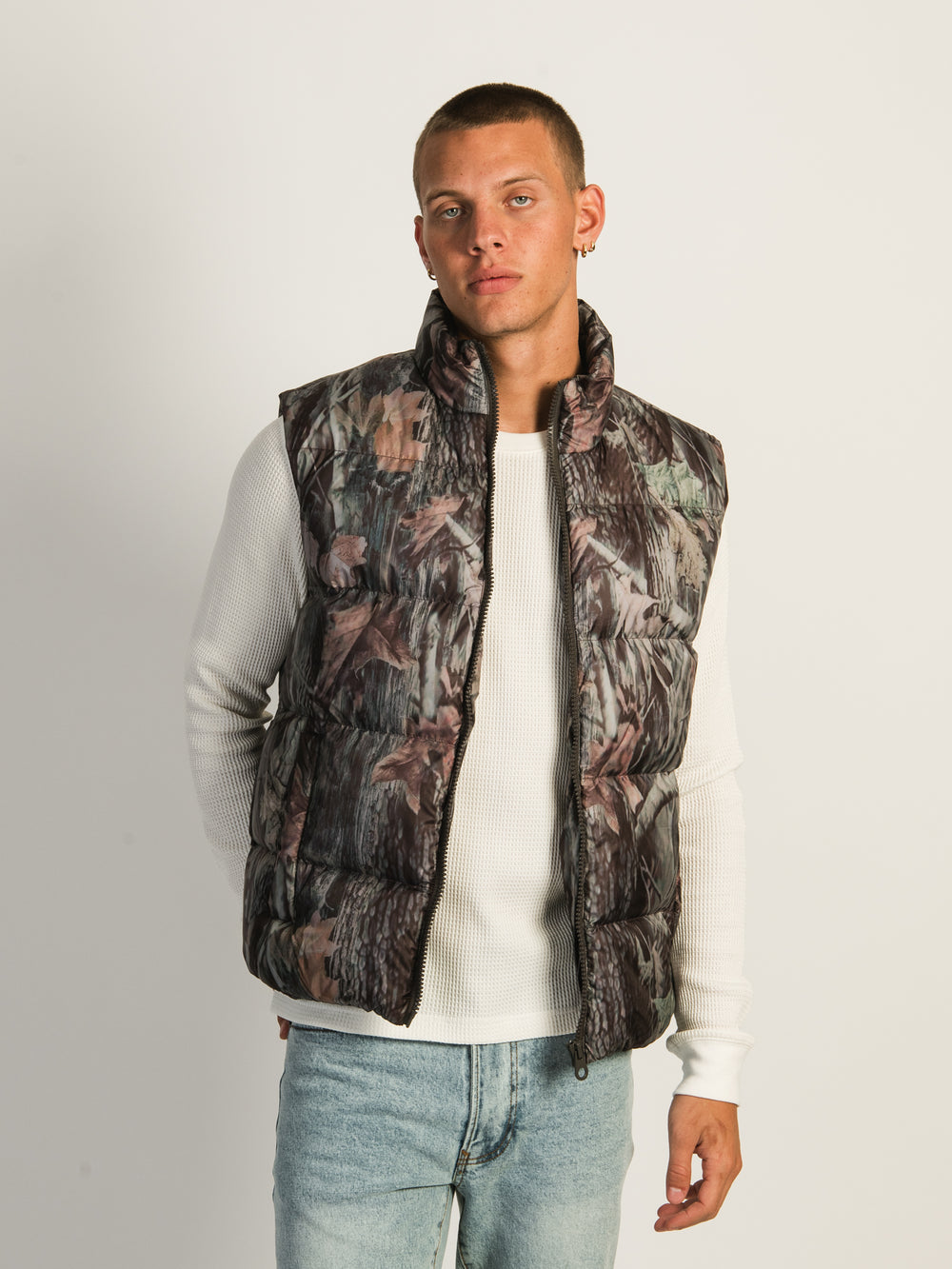 KOLBY PUFFER VEST - CAMOFLAUGE