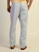 KOLBY RELAXED FIT LN BLEND PANT - BLUE KOLBY - Boathouse USA