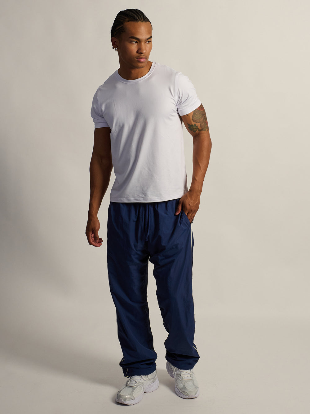 KOLBY TRACK PANT - NAVY