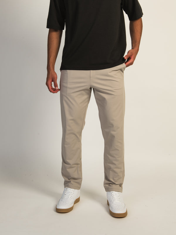 KOLBY KEEP COOL STRETCH PULL ON PANT - PEBBLE