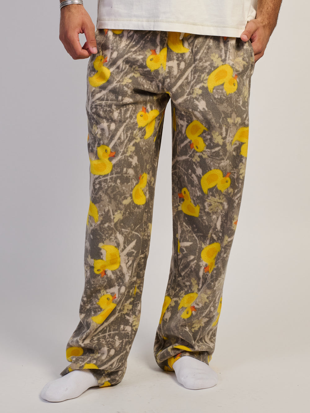 KOLBY BAGGY POLAR PANT - CAMOUFLAGE