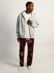 KOLBY PRINTED POLAR PANT - BURGUNDY KOLBY - Boathouse USA