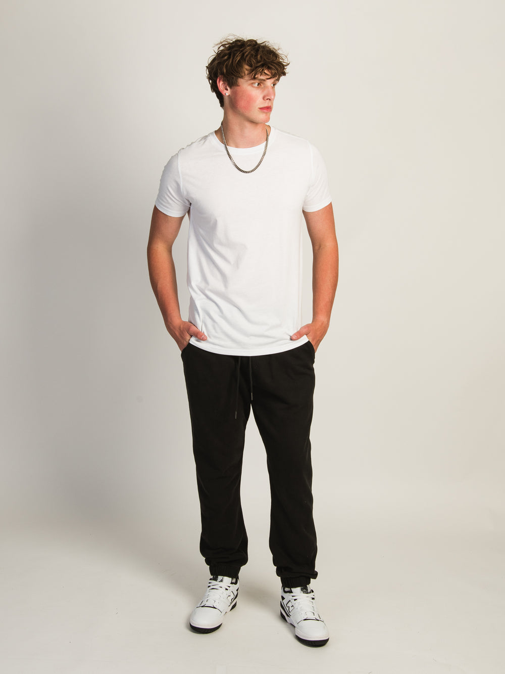 KOLBY VINTAGE WASH JOGGER - BLACK