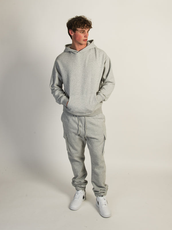 KOLBY VINTAGE WASH CARGO - HEATHER GREY