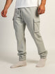 KOLBY VINTAGE WASH CARGO JOGGER - HEATHER GREY KOLBY - Boathouse USA