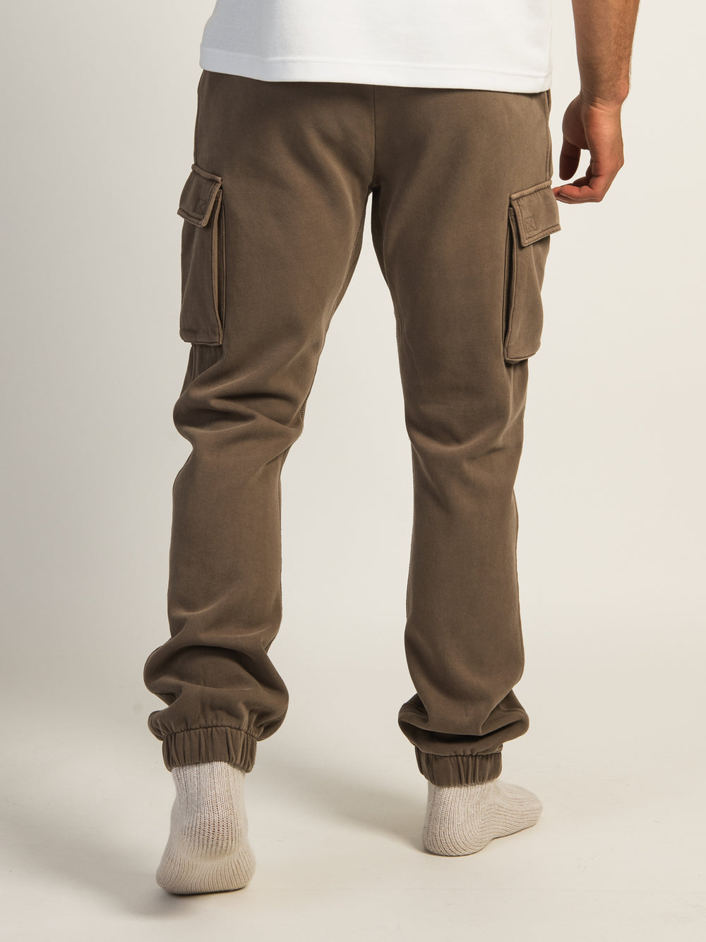 KOLBY VINTAGE WASH CARGO JOGGER - TIEDE