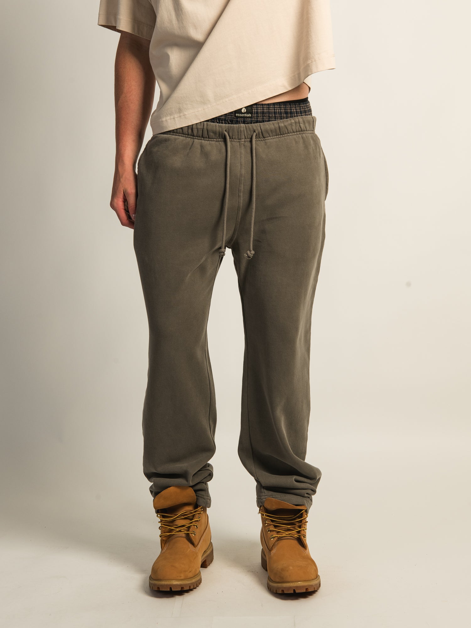 【KOOLOSET】Two-Tuck Balloon Brushed Sweatpants Two-tuck Balloon Jogger Pants (3color) - kooloset