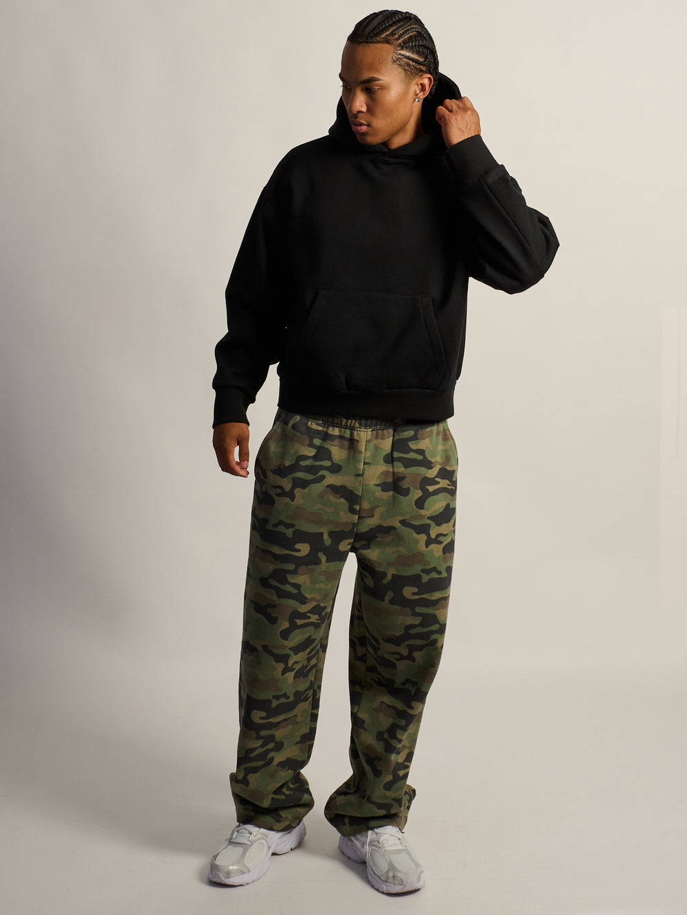 KOLBY BAGGY HEAVYWEIGHT SWEATPANT - CAMOUFLAGE