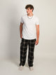 KOLBY THOMAS CARGO PLAID PANT - BLACK KOLBY - Boathouse USA