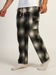 KOLBY THOMAS CARGO PLAID PANT - BLACK KOLBY - Boathouse USA