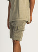 KOLBY GARMENT DYE FRENCH TERRY CARGO SHORT - SAGE KOLBY - Boathouse USA