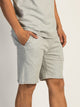 KOLBY GARMENT DYE FR TERRY MELANGE JOG SHORT - GREY MELANGE KOLBY - Boathouse USA