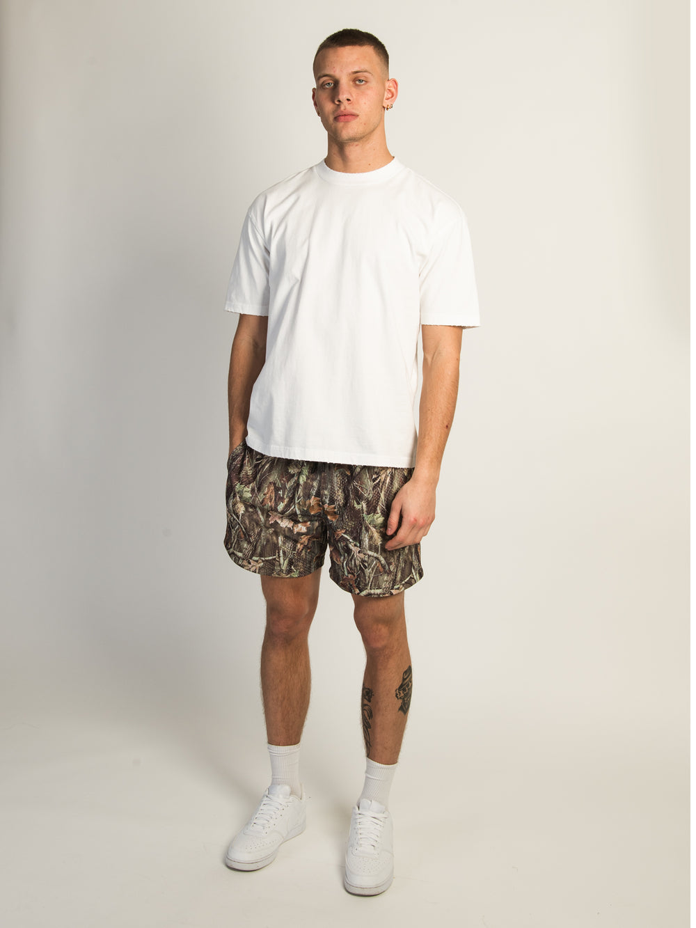 KOLBY MESH SHORT - TREE CAMO