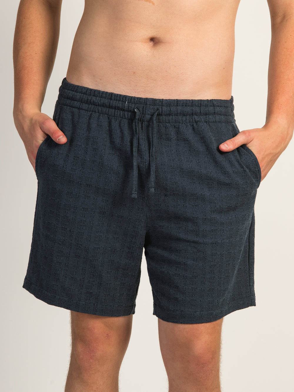 KOLBY TEXTURED SHORT - NAVY