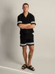 KOLBY RIBBED SHORT - BLACK KOLBY - Boathouse USA