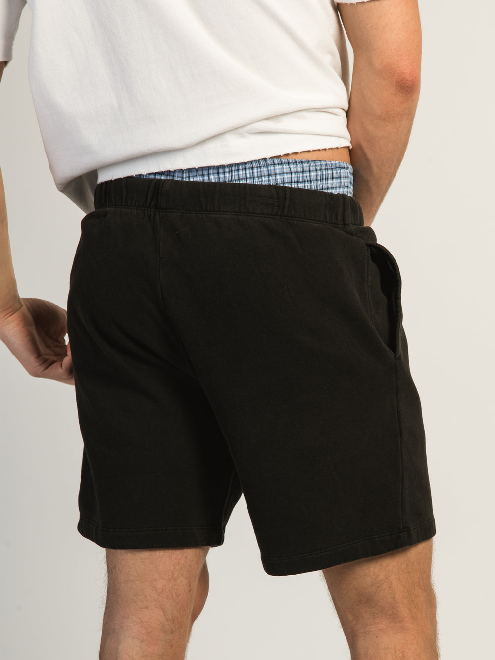 KOLBY FLEECE SHORT - BLACK