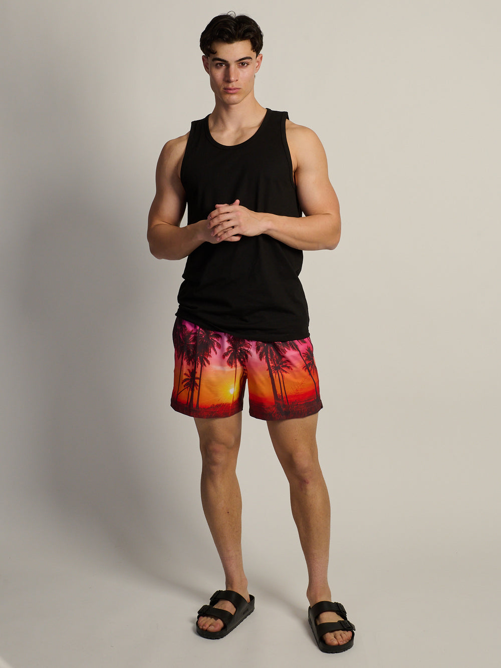 KOLBY SUNSET 5in STRETCH SWIM SHORT