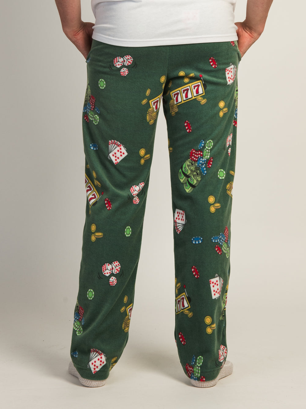 KOZIES PRINTED POLAR PANT - POKER