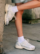WOMENS NEW BALANCE THE 530 SNEAKER - SILVER METALLIC LINEN NEW BALANCE - Boathouse USA