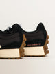 WOMENS NEW BALANCE THE 327 SNEAKER - BLACK/WHITE NEW BALANCE - Boathouse USA