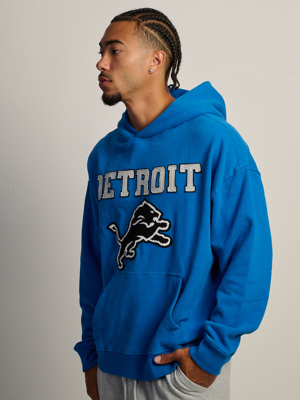 NFL LIONS RELAXED HOODIE