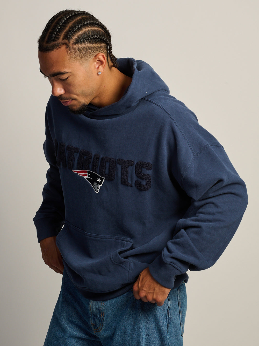 NFL PATRIOTS RELAXED HOODIE