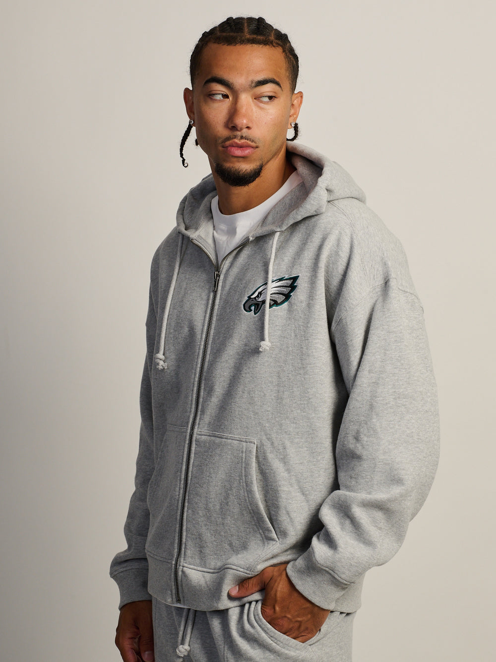 NFL EAGLES ZIP UP HOODIE