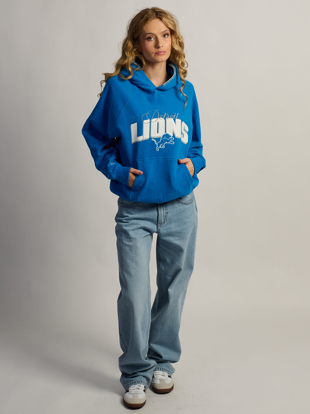 NFL DETRIOT LIONS STITCH HOODIE