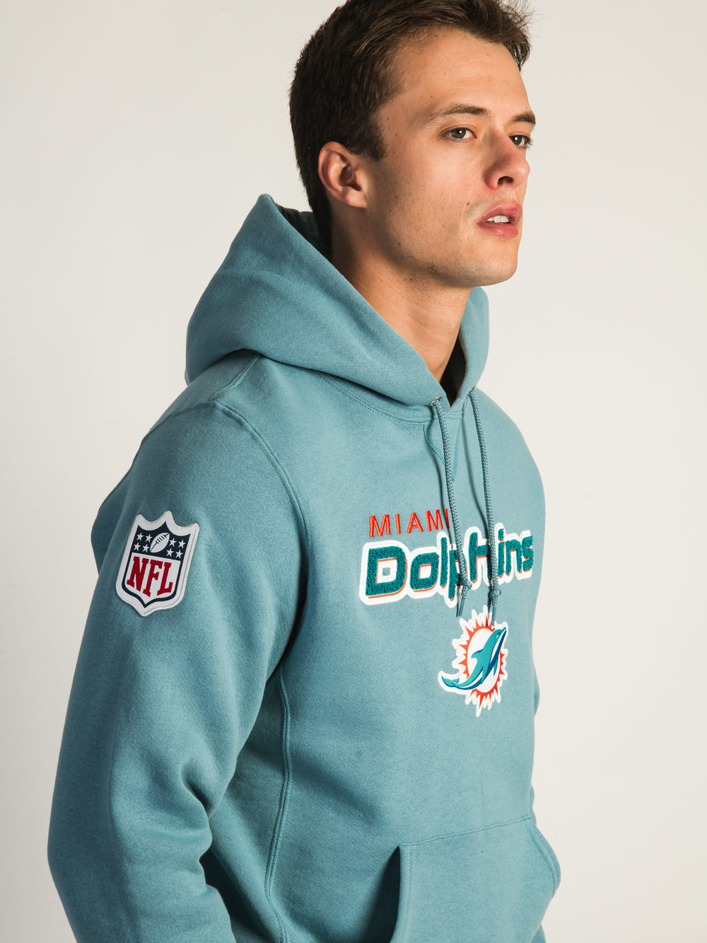 NFL MIAMI DOLPHINS END ZONE PULLOVER HOODIE