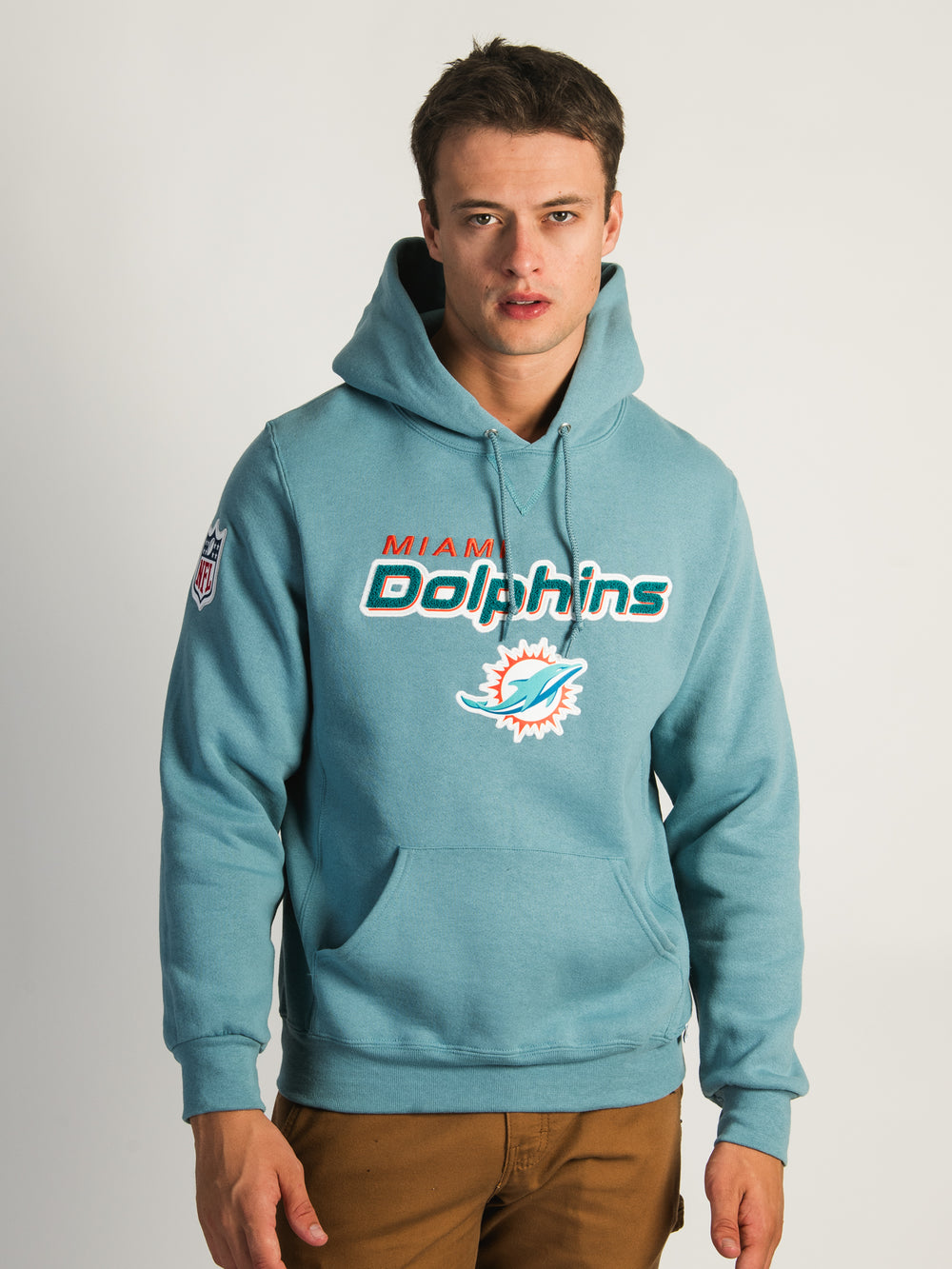 NFL MIAMI DOLPHINS END ZONE PULLOVER HOODIE