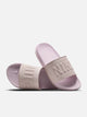 WOMENS NIKE OFFCOURT SLIDES - BARELY ROSE NIKE - Boathouse USA