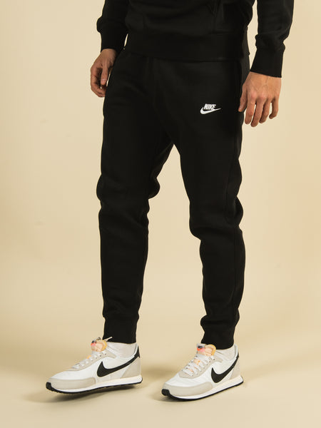 black nike fleece sweatpants