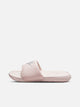 WOMENS NIKE VICTORI ONE SLIDES - BARELY ROSE/METALIC SILVER NIKE - Boathouse USA